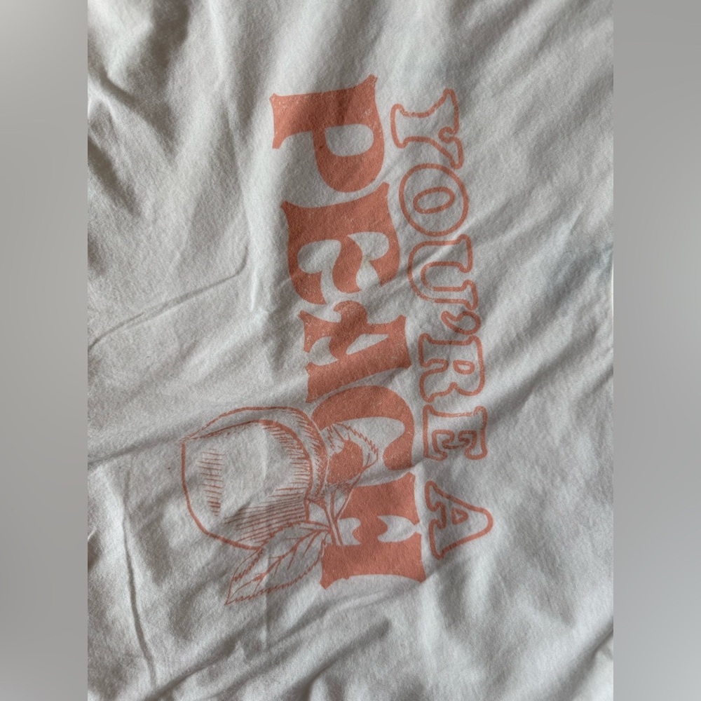 Billabong White Graphic Tee